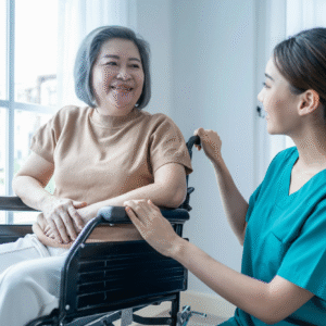 Caregiver Training course for Ambulating and Wheelchair bound Elderly